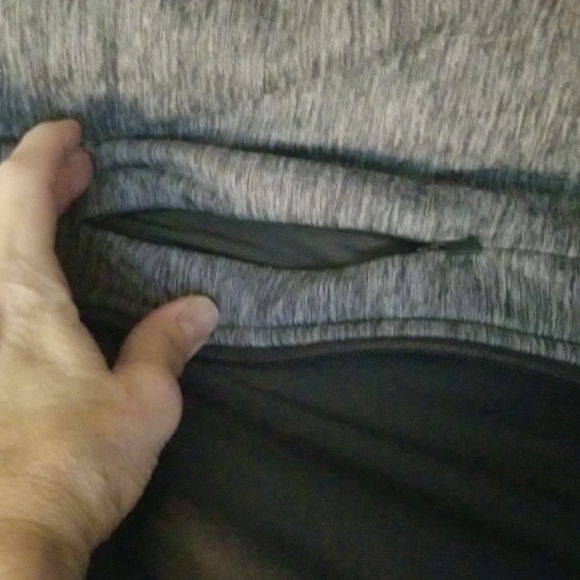 North face women's jacket grey with hood zipped hood inside. - Picture 3 of 7